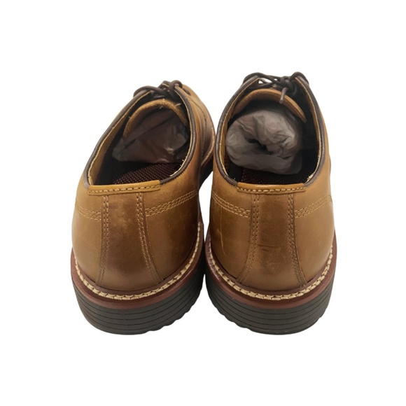 Mens Johnston & Murphy Upton Oxford in Tan Leather. 20-4338 main image 8